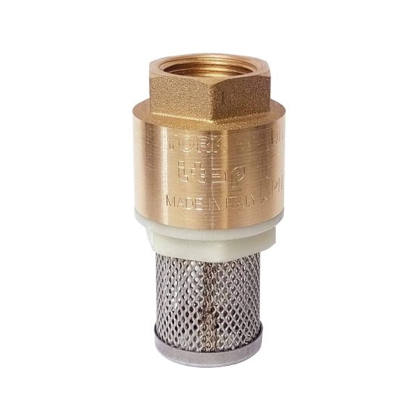 VALVULA DE PIE YORK CON FILTRO 3/4'